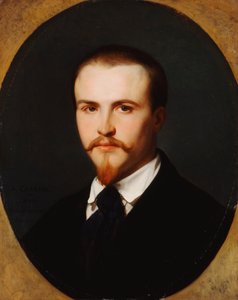 自画像、バストの長さ、1847 作： Alexandre Cabanel