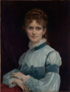 ミス・ファニー・クラップの肖像 作： Alexandre Cabanel