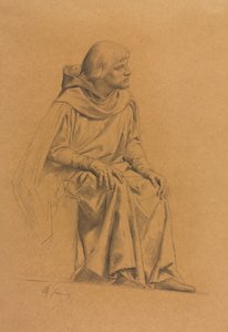 正義の間のセントルイス、c。 1875。 作： Alexandre Cabanel