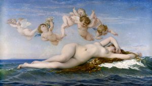 ヴィーナスの誕生 作： Alexandre Cabanel