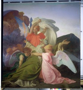 モーセの死、1851年（225068の詳細） 作： Alexandre Cabanel