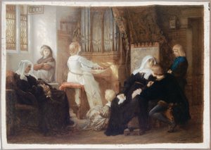 合唱指揮者の未亡人 作： Alexandre Cabanel