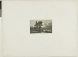 アルプスの風景 作： Alexandre Calame