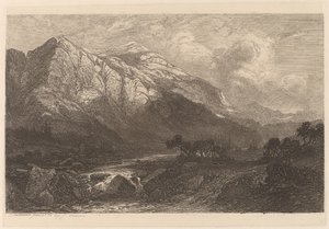 渓流 作： Alexandre Calame