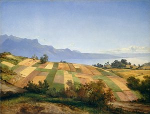 スイスの風景 作： アレクサンドル・カラメ