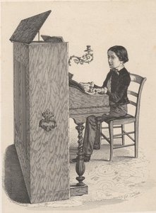 リトグラフ版、1850年。