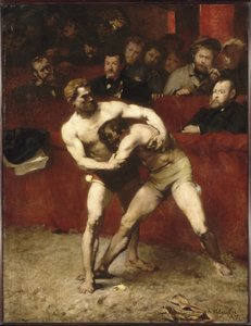 レスラー 作： Alexandre Falguière