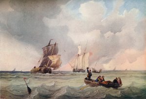 「海景」、c1860 作： Alexandre Francia