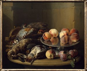 静物画、ゲームとピン フランソワ・デスポータス（1661-1743）による絵画 18世紀 パリ 装飾美術