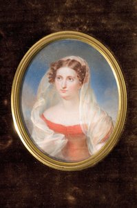ドリー・ド・フィケルモン伯爵夫人の肖像 1804-1863 作： Alexandre François Louis Comte de Girardin