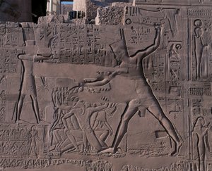 エジプト-古代テーベ（ユネスコ世界遺産登録 作： Nicolas Toussaint Charlet