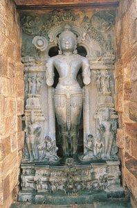 スーリヤ像、太陽の神殿（ユネスコ世界遺産登録 作： Nicolas Toussaint Charlet