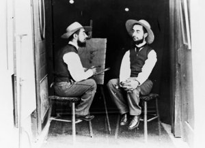 フランスの画家、Henri de Toulouse Lautrec（アルビ 作： Nicolas Toussaint Charlet