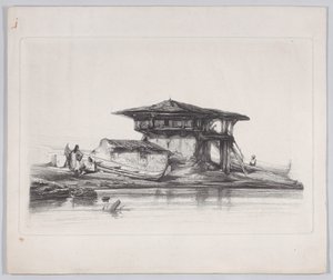 スマーナの家、1839年。 作： Alexandre Gabriel Decamps