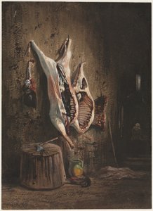 死体、1840年から1860年。 作： Alexandre Gabriel Decamps