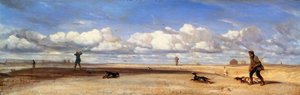 ダックハンター、1843年。 作： Alexandre Gabriel Decamps