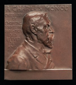 アレクサンドル＝シャルル・モノー、1843～1921年、外科医[表]、c. 1906年。 作： Alexandre Louis Marie Charpentier