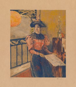 照明、1893。 作： Alexandre Lunois