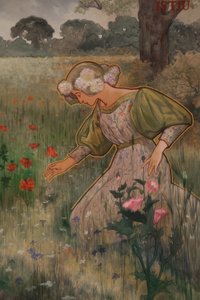 夏のアレゴリー 作： Alexandre de Riquer