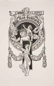 JoanSubirachsの蔵書票