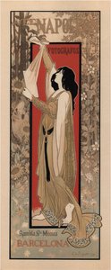 ナポレオン写真会社、1895 作： Alexandre de Riquer