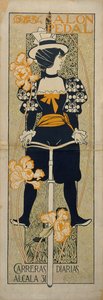 サロンペダル 作： Alexandre de Riquer