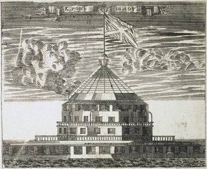 クロンシュタットのクロンシュロット砦、1717年 作： Alexei Ivanovich Rostovtsev
