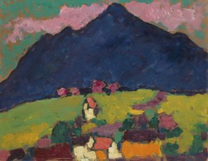 ムルナウ、1910年。 作： Alexej von Jawlensky