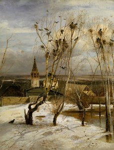 ルークが帰ってきた 作： Alexei Kondratievich Savrasov