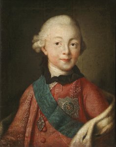 大公の肖像Pavel Petrovich 1754-1801、1765 作： Alexei Petrovich Antropov
