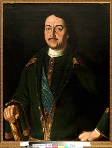 ピョートル大帝の肖像 作： Alexei Petrovich Antropov