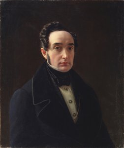 ウラジミール・イワノビッチ・パナエフの肖像 1792-1859 作： Alexei Vasilyevich Tyranov