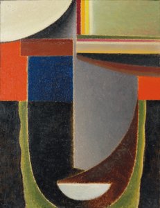 アブストラクトヘッド：アンダンテ;アブストラクトヘッド：アンダンテ、1933 作： Alexej von Jawlensky