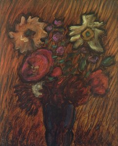 アスターズ、1936 作： Alexej von Jawlensky