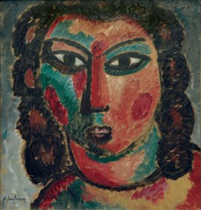 ブラウンカール 作： Alexej von Jawlensky
