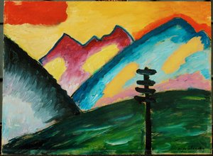  作： Alexej von Jawlensky