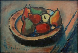 果物の静物画 作： Alexej von Jawlensky