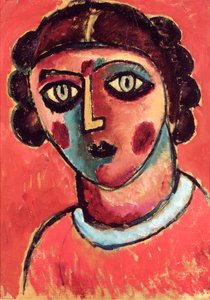 頭 作： Alexej von Jawlensky