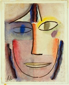 ヘッド、1920 作： Alexej von Jawlensky