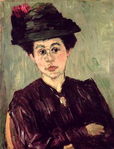 ヘレナ・ヤウレンスキー、1905年頃 作： Alexej von Jawlensky