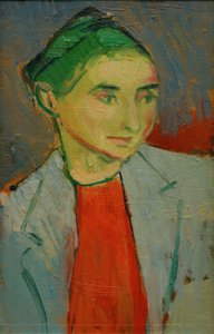 ラトビア人女性 作： Alexej von Jawlensky