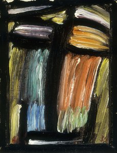 瞑想、1936 作： Alexej von Jawlensky