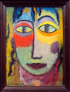 メドゥーゼロシアのアレクセイ・フォン・ジャヴレンスキー（Alexi von Jawlensky, Alexej von Javlenski）（1864-1941）の絵画、20世紀。リヨン、Musee des Beaux Arts。 作： Alexej von Jawlensky