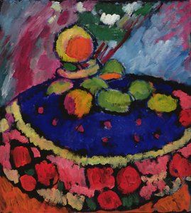 円卓で、1910 作： Alexej von Jawlensky