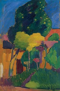 ムルナウ、1908 作： Alexej von Jawlensky