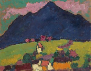 ムルナウ、1910 作： Alexej von Jawlensky