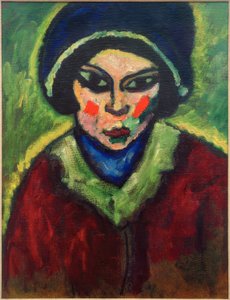 ニキータの母 作： Alexej von Jawlensky