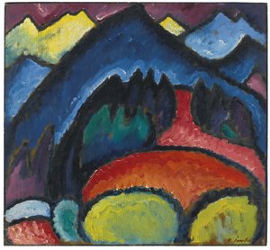 オーベルストドルフ山脈、1912