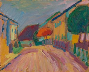 ムルナウからのスケッチ 作： Alexej von Jawlensky