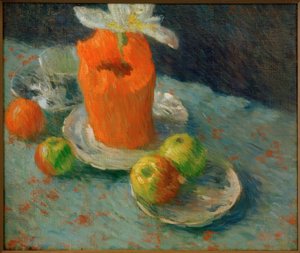 静物と青 作： Alexej von Jawlensky